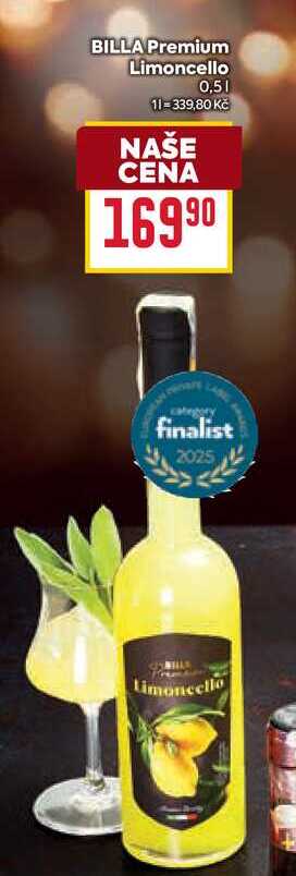 BILLA Premium Limoncello 0,5l