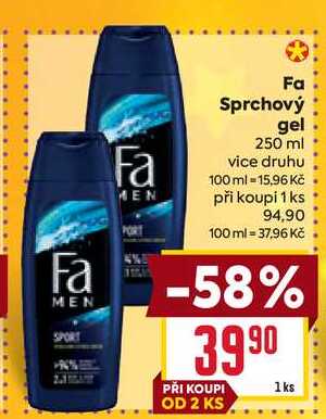 Fa Sprchový gel 250 ml 