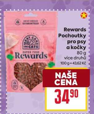 Rewards Pochoutky pro psy a kočky 80 g 