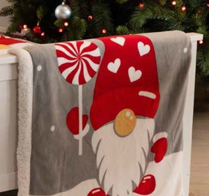 Deka s umělou kožešinou