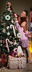 Závěsná ozdoba cukrová koule