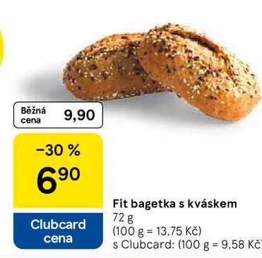 Fit bagetka s kváskem, 72 g 