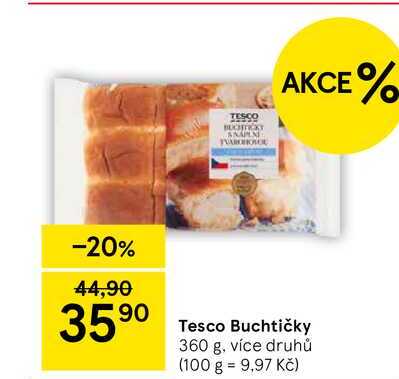 Tesco Buchtičky, 360 g, více druhů