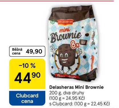 Delasheras Mini Brownie, 200 g