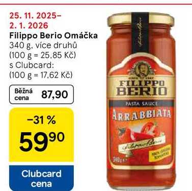 Filippo Berio Omáčka, 340 g, více druhů 