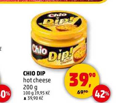 CHIO DIP hot cheese, 200 g