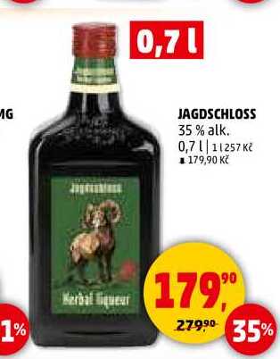 JAGDSCHLOSS, 0,7 l