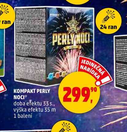 KOMPAKT PERLY NOCI, 1 balení