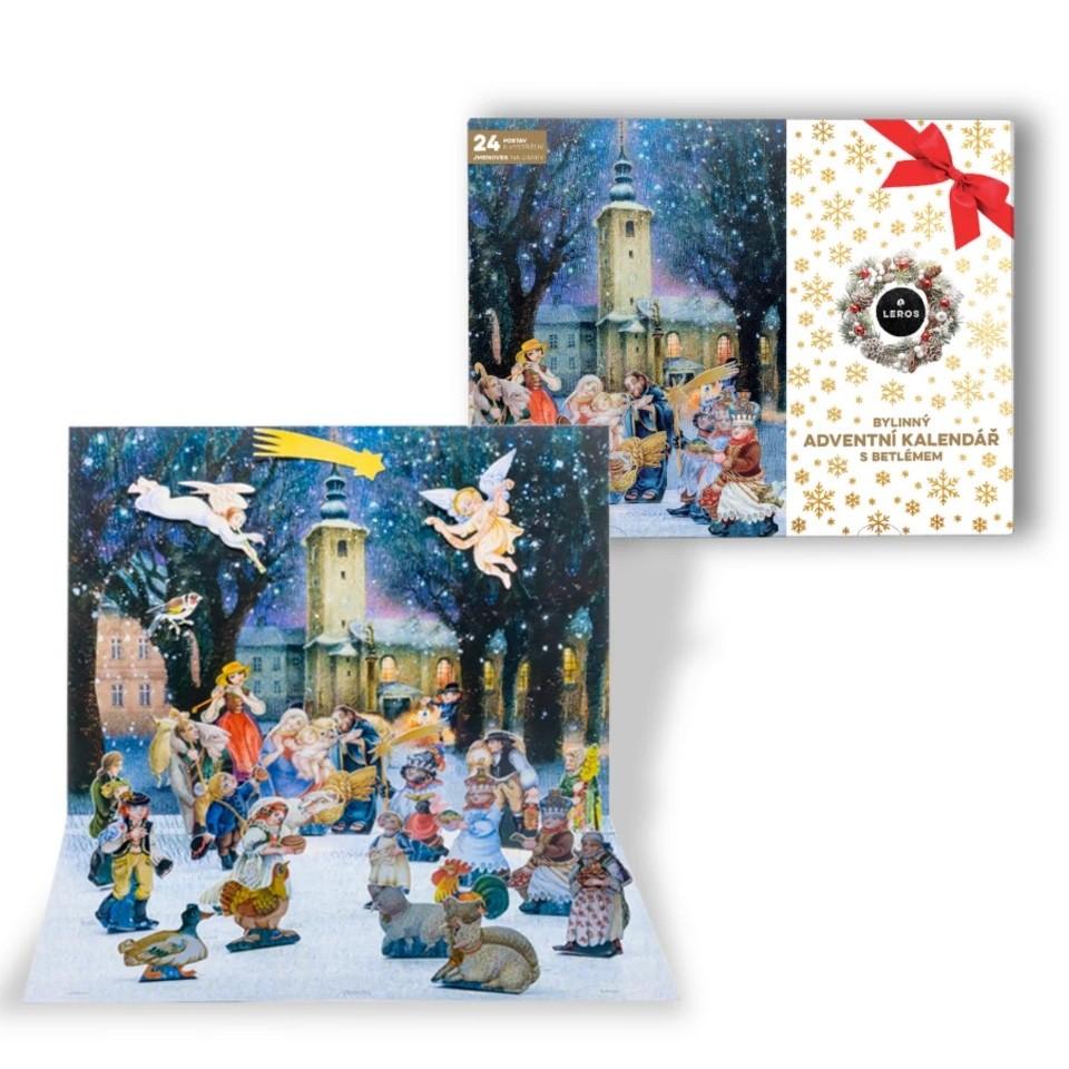 Leros Bylinný adventní kalendář s betlémem