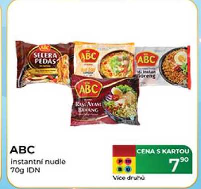 Instantní nudle 70 g