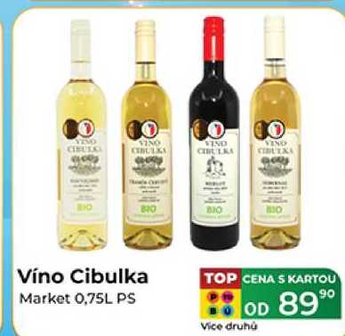Víno Cibulka 0,75 l