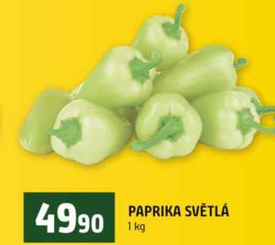 PAPRIKA SVĚTLÁ 1 kg 