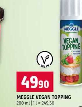 MEGGLE VEGAN TOPPING 200 ml
