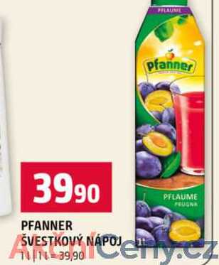 PFANNER ŠVESTKOVÝ NÁPOJ 1l