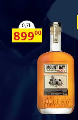 Mount Gay Black Barrel Double Cask 0,7l 43%