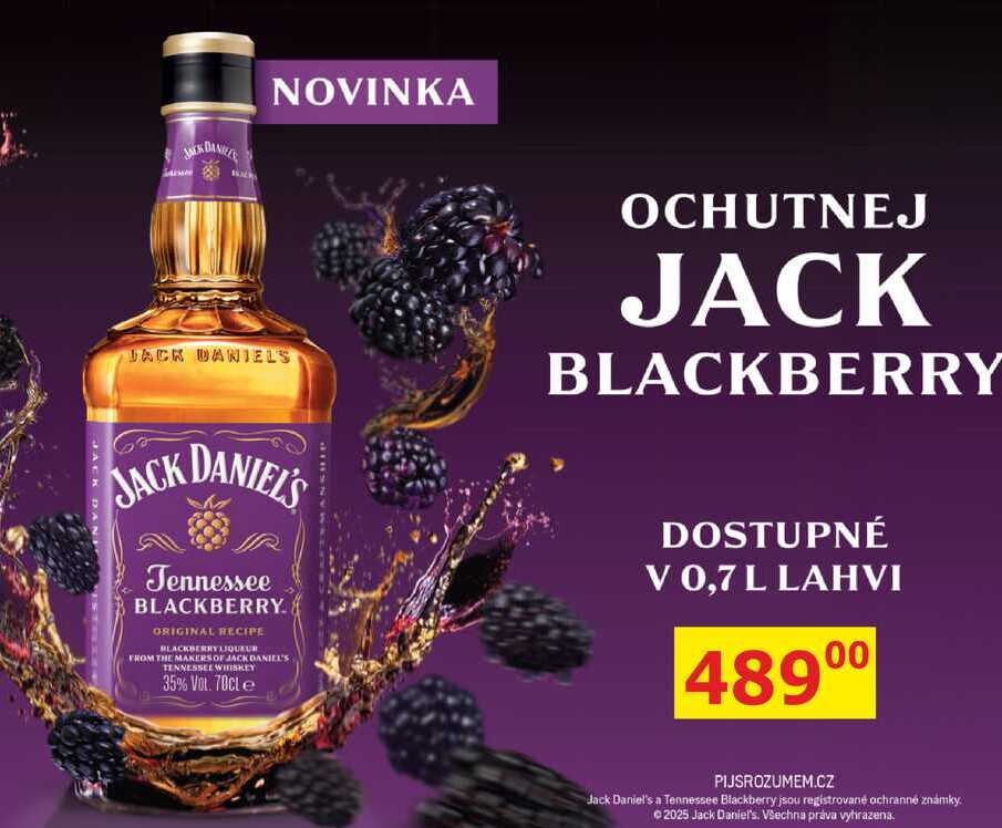 Jack Daniel's Tennessee Blackberry 0,7L