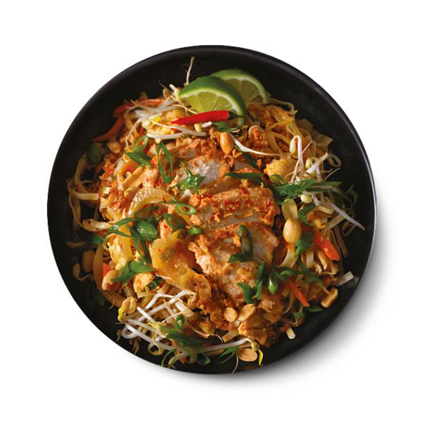 Authentic Pad Thai s kuřecím masem