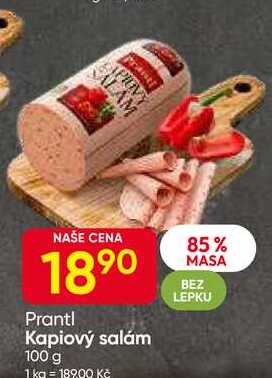 Prantl Kapiový salám 100 g