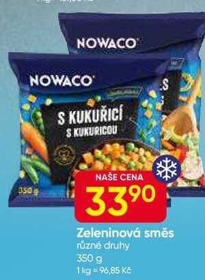 NOWACO Zeleninová směs různé druhy 350 g 
