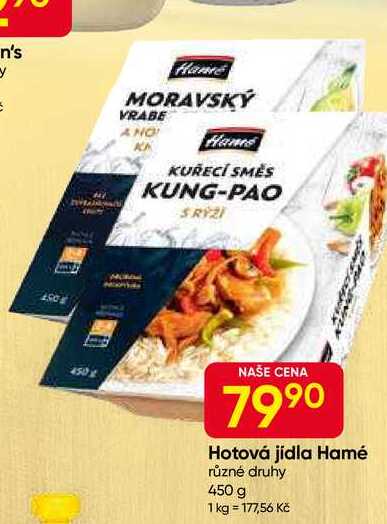 Hamé Hotová jídla 450g, vybrané druhy