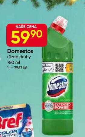 Domestos různé druhy 750 ml 
