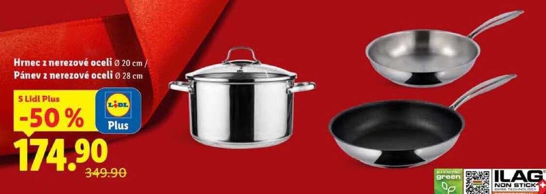 Hrnec z nerezové oceli/Pánev z nerezové oceli 