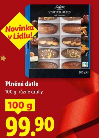 Plněné datle, 100 g