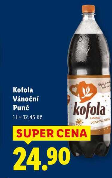 Kofola Vánoční Punč, 2 l