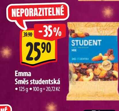 Emma Směs studentská 125 g