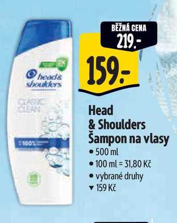   Head & Shoulders Šampon na vlasy  500 ml 