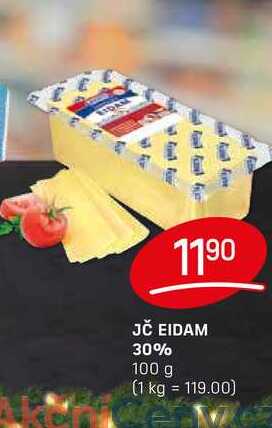 JČ EIDAM 30% 100 g