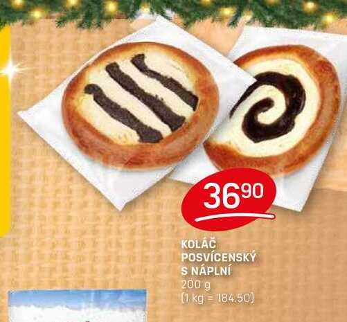 KOLÁČ POSVÍCENSKÝ S NÁPLNÍ 200 g