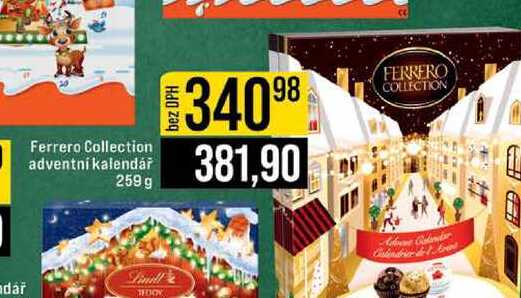 Ferrero Collection adventní kalendář 259g