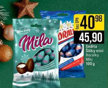 Sedita Šišky mini Horalky Mila 100 g