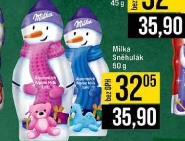 Milka Sněhulák 50 g