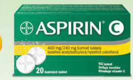 Aspirin C 20 šumivých tablet