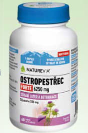 NatureVia® Ostropestrec forte 60 kapslí