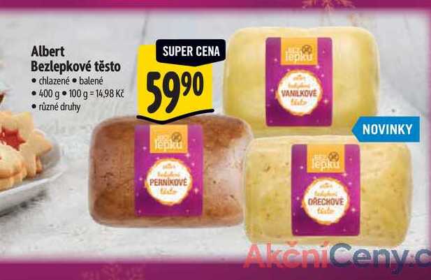 Albert Bezlepkové těsto  400 g