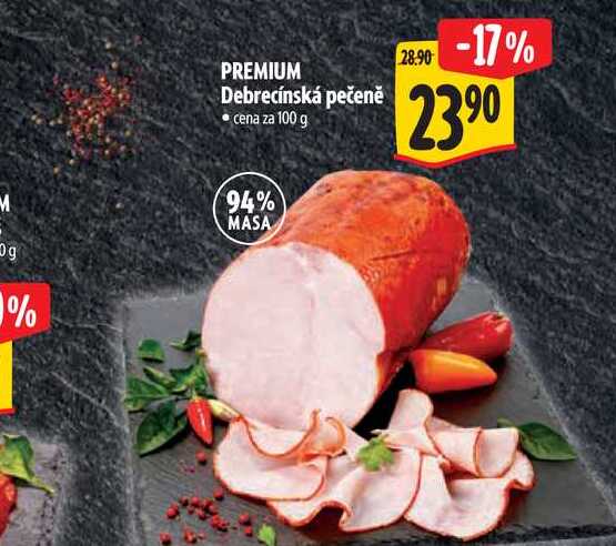 PREMIUM Debrecínská pečeně 100 g