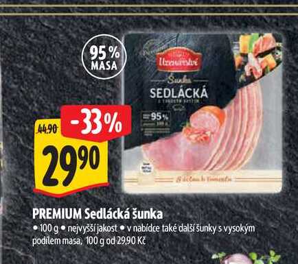  PREMIUM Sedlácká šunka 100 g 