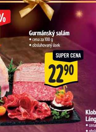 Gurmánský salám  100 g