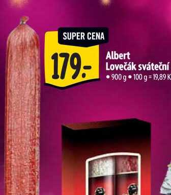 Albert Lovečák sváteční 900 g