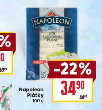 Napoleon Plátky 100g