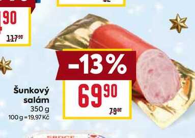 Šunkový salám 350 g 