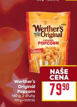 Werther's Originál Popcorn 140 g