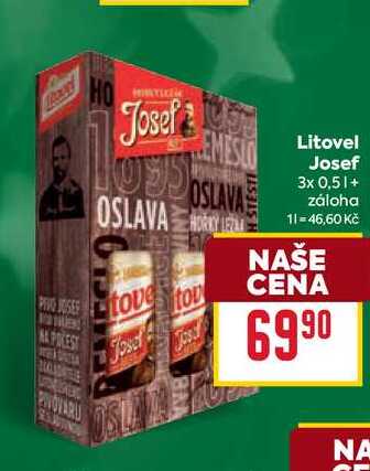 Litovel Josef 3x 0,5l