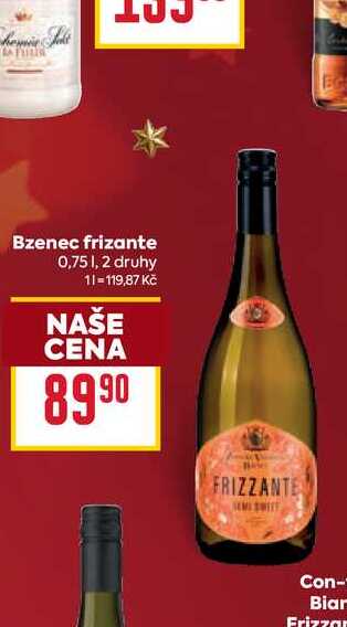Bzenec frizante 0,75l