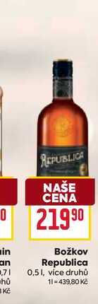 Božkov Republica 0,5l