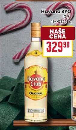 Havana 3YO 0,7l