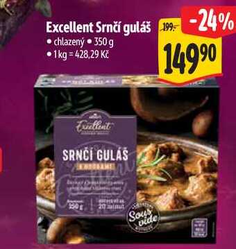Excellent Srnčí guláš, 350 g